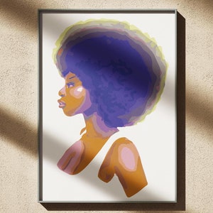 Afro Beauty – Art Print