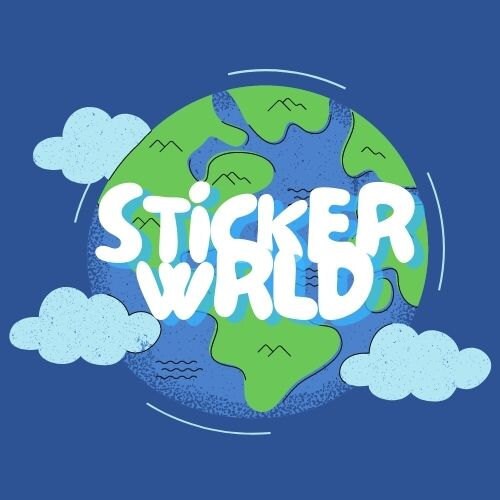 Tezza World Sticker StickerWrldStore - Etsy