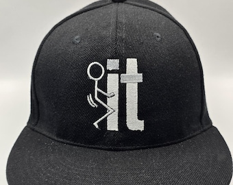 Gorra con la frase "F*ck it"