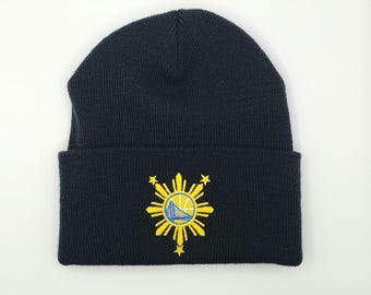 Gorro con el logotipo de Pinoy de herencia filipina de GS Warriors