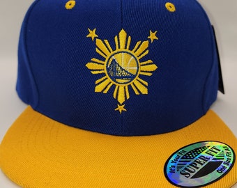 Gorra con el logotipo de la bandera de Filipinas de GS Warriors
