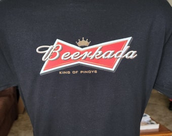 Beerkada Beer Friends Filipino Pinoy Barkada Friends Camisetas