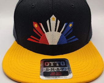 Gorra Otto con el logotipo de la bandera de Filipinas, estilo filipino-pinoy