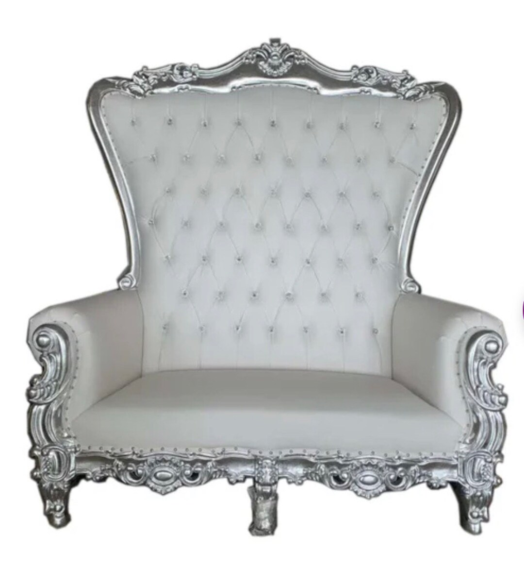 Double Throne Chair Loveseat Etsy