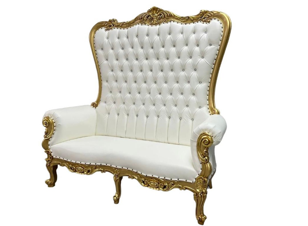 Double Throne Chair Loveseat Etsy