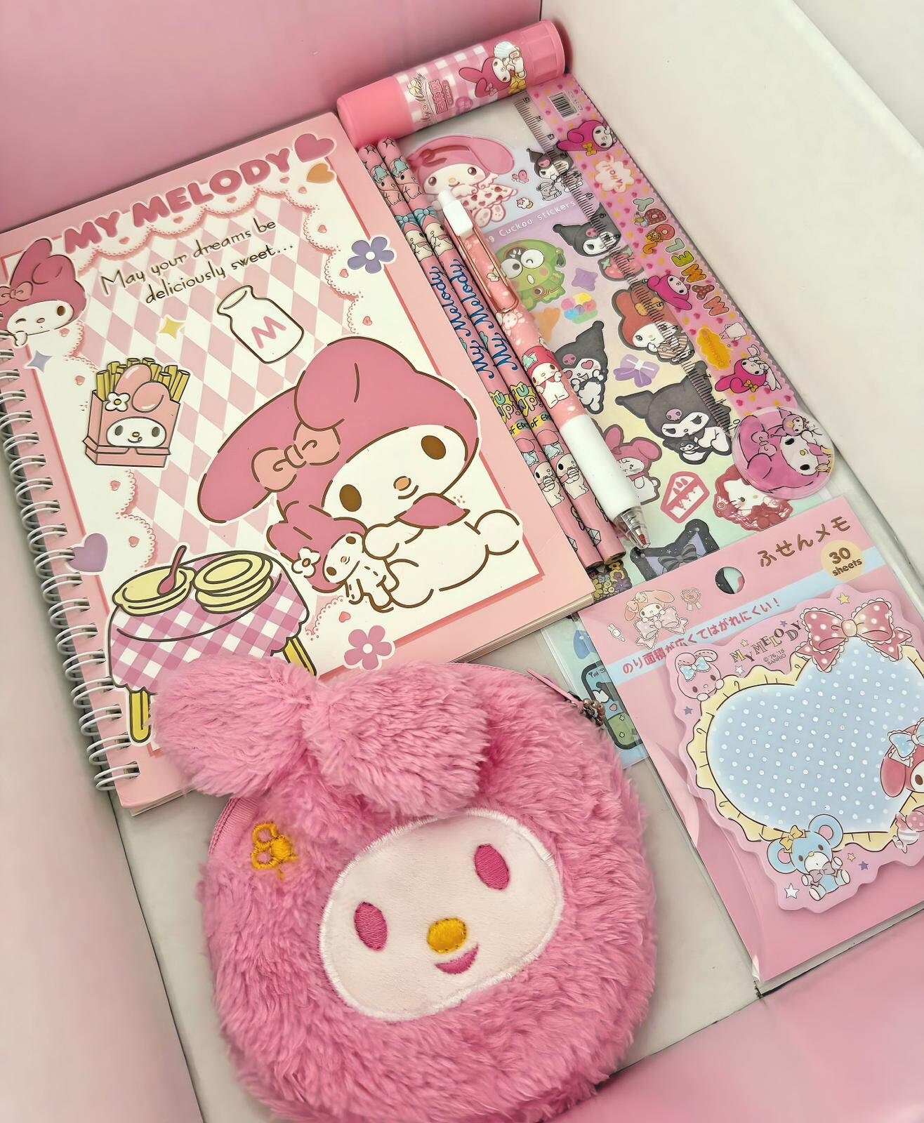 激レア　希少　My Melody システムノート ピンク 激レア 希少 My Melody システムノート ピンク