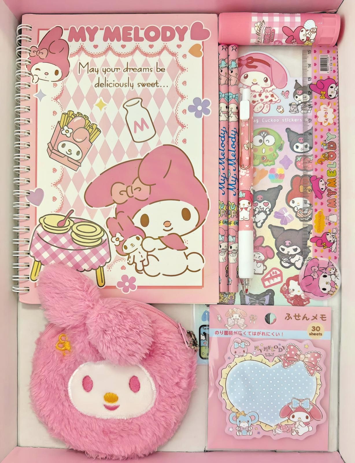 激レア 希少 My Melody システムノート ピンク