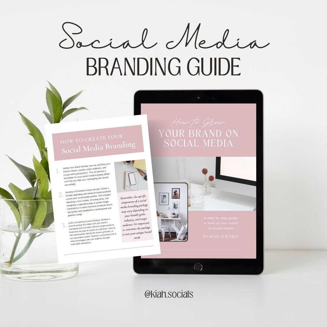 Social Media Branding Guide for Small Business Owners Etsy