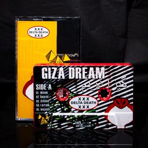 Giza Dream - Delta Death (Limited Edition Cassette) Vaporwave / Lofi / Synthwave / Darkwave / Triphop / Chillwave / Retrowave