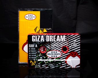 Giza Dream - Delta Death (Limiterad upplaga av kassett) Vaporwave / Lofi / Synthwave / Darkwave / Triphop / Chillwave / Retrowave
