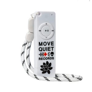 BLACK LOTUS MP3 Player w/ Built In Speaker + Rechargeable Battery + 8gb microSD + Wrist Strap