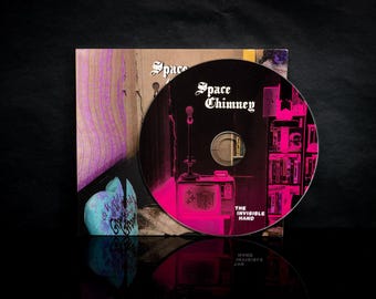 Space Chimney - Den osynliga handen (CD i begränsad upplaga - Vaporwave / Lofi / Synthwave / Retrowave / Grunge / Alternativ)