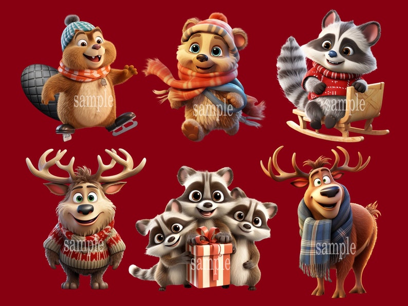 Timberland Animal Clipart, Cute Forest Creatures PNG, Wildlife Graphic Designs, Nature-themed Clipart Bundle, Woodland Friends Illustrations, Transparent Background Animals, Cartoon Wildlife Graphics, Printable Nature Art, Outdoor Adventure Clipart