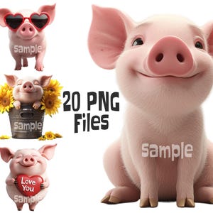 Imágenes prediseñadas de cerdo adorable, imágenes prediseñadas de cerdo lindo, imágenes prediseñadas de cerdo bebé lindo, PNG de cerdo bebé dulce, imágenes prediseñadas de cerdito lindo, imágenes prediseñadas de cerdito de granja, PNG de cerdito dulce
