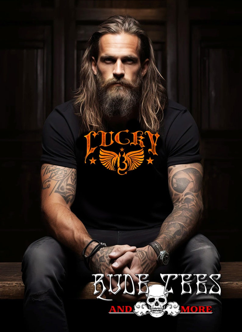 Lucky 13 T-shirt for Men & Women - Etsy