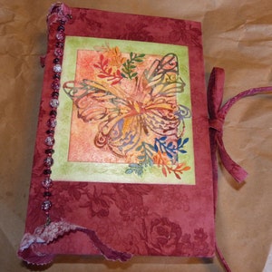 Beautiful Journal features Butterflies, Flowers and Nature.