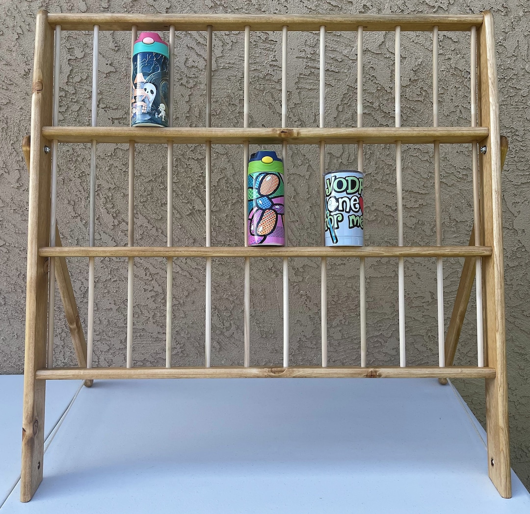 12 Ounce 3 Shelf Kids Tumbler Display Etsy