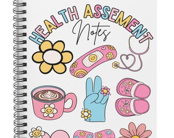 Nursing Student Journal | Ruled Notebook | Medical School | Registered Nurse Spiral | Healthcare Gift | Practical Study Organizer | LVN | RN