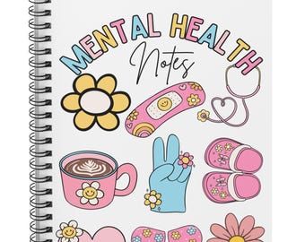 Nursing Student Journal | Ruled Notebook | Medical School | Registered Nurse Spiral | Healthcare Gift | Practical Study Organizer | LVN | RN
