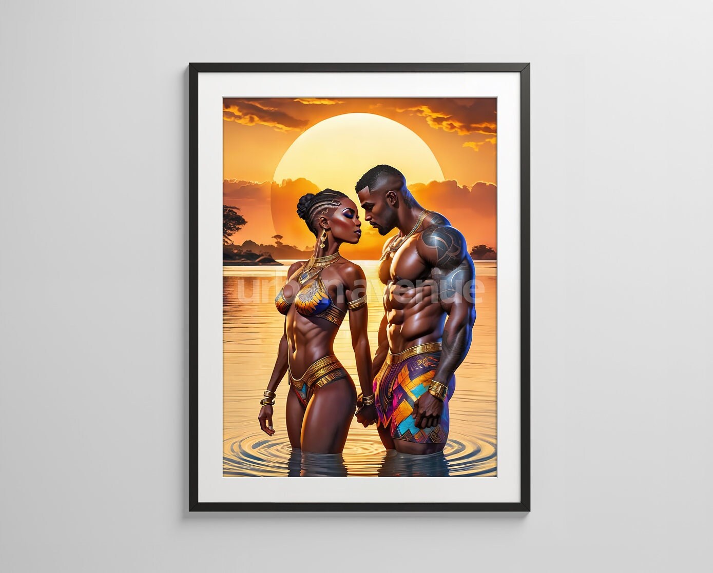 Romantic Black Couple, African American Couple, Love Clipart, In Africa, African Art, Valentines Day, Black Love, Black Man & Woman