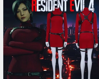 Ada Wong Plus Size Costume - Resident Evil 4 Cosplay