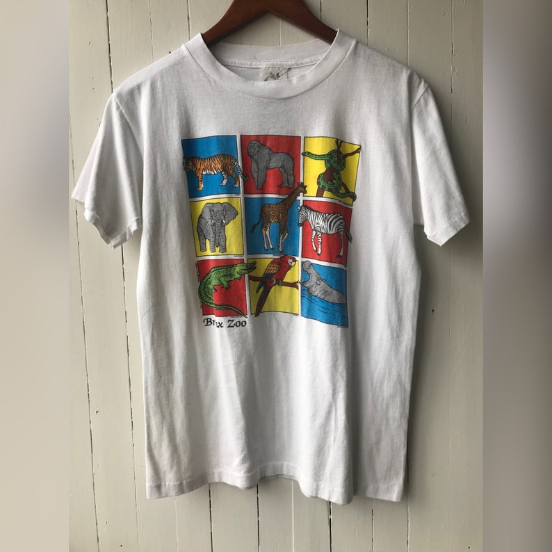 1988 Bronx Zoo Tee - Etsy