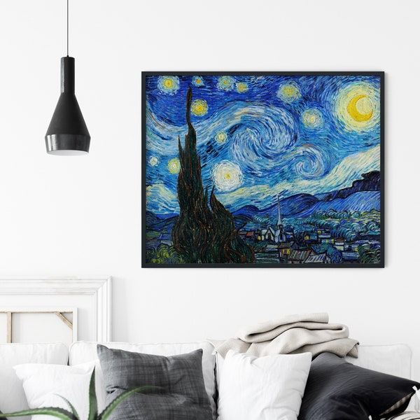 Vincent Van Gogh The Starry Night (1889)