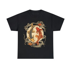 Ying-Yang Koi Fish T shirt