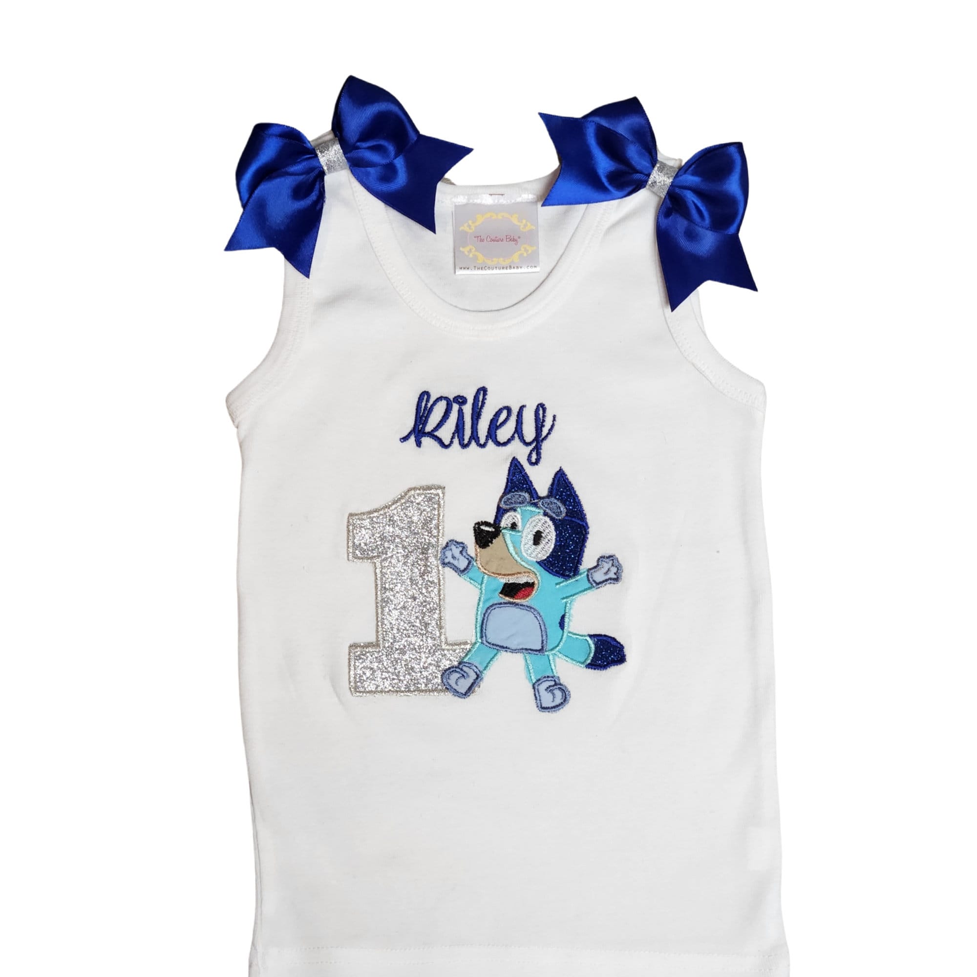 Full & Fluffy Blue Dog Tutu Set