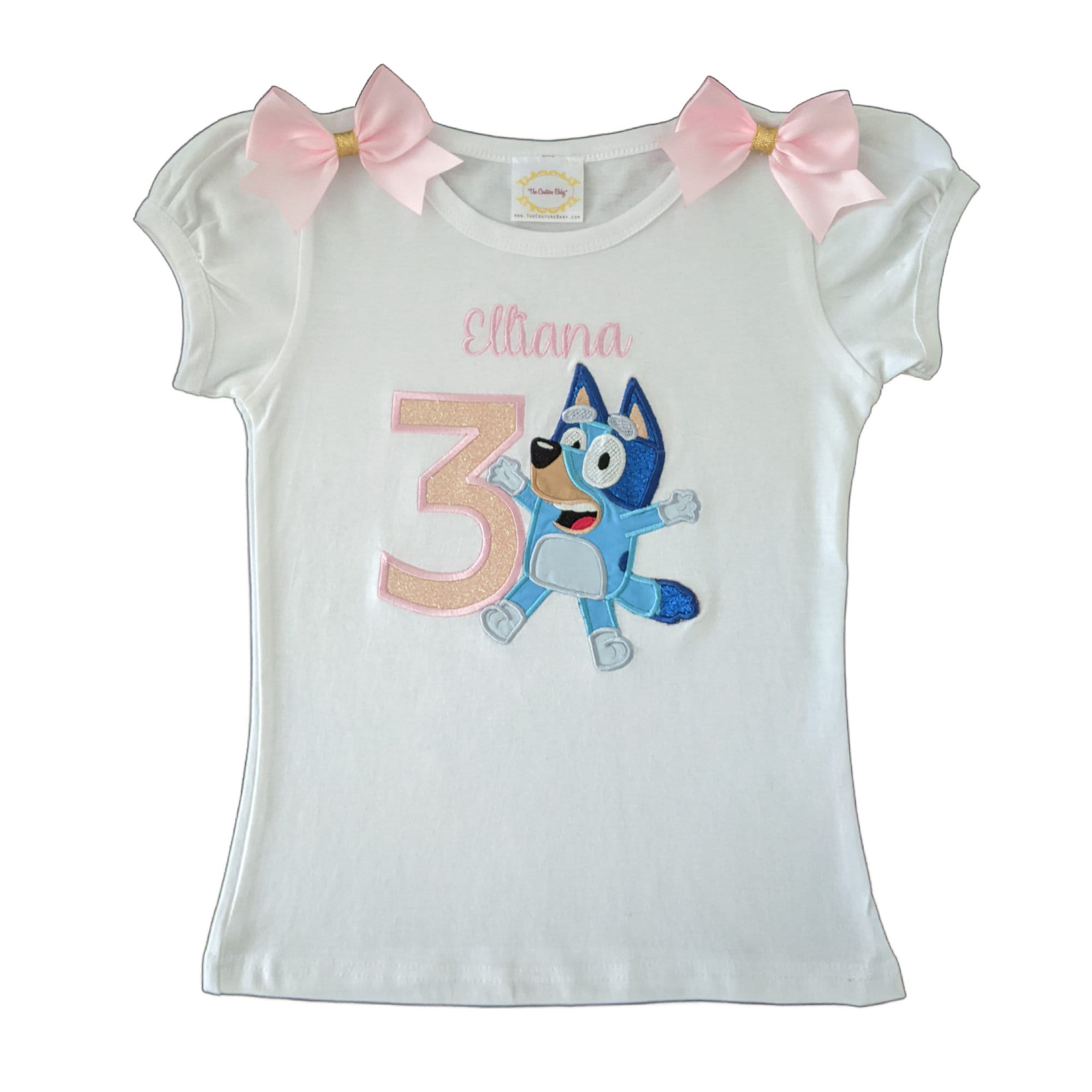 Extra Fluffy Blue Dog Ribbon Tutu