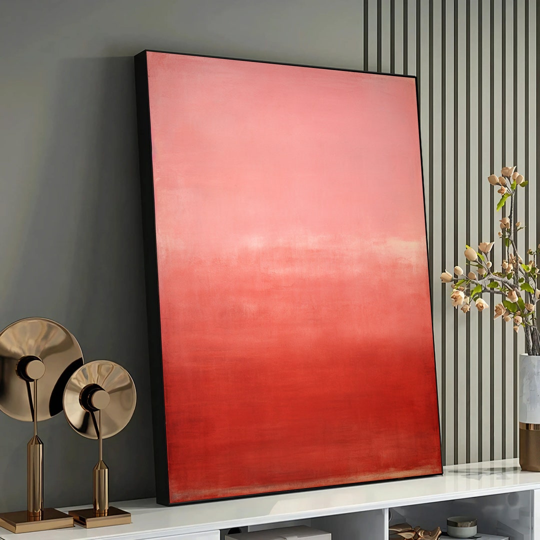 Marc Rothko Frames Mark Rothko Framed Canvas Painting,abstract Canvas Wall Art, Minimalism ...