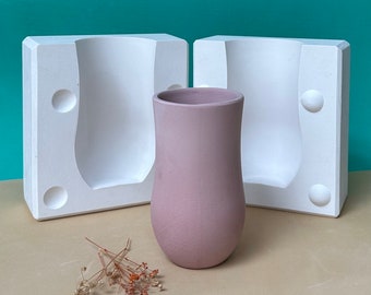 Slip Casting Mold Ceramics And Porcelain, Craft Kit,Plaster Mug, Ceramic Casting,Handmade Mold, Cement Plaster Mould