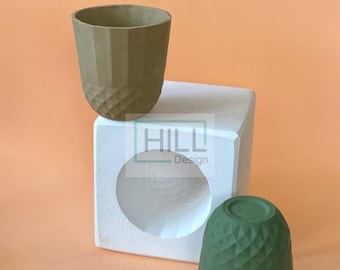 Mug Mold, Slip Casting Mold Ceramics And Porcelain, Craft Kit,Plaster Mug, Ceramic Casting,Handmade Mold,