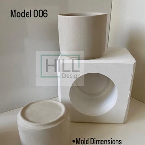 Mug Mold, Slip Casting Mold Ceramics And Porcelain, Craft Kit,Plaster Mug, Ceramic Casting,Handmade Mold,