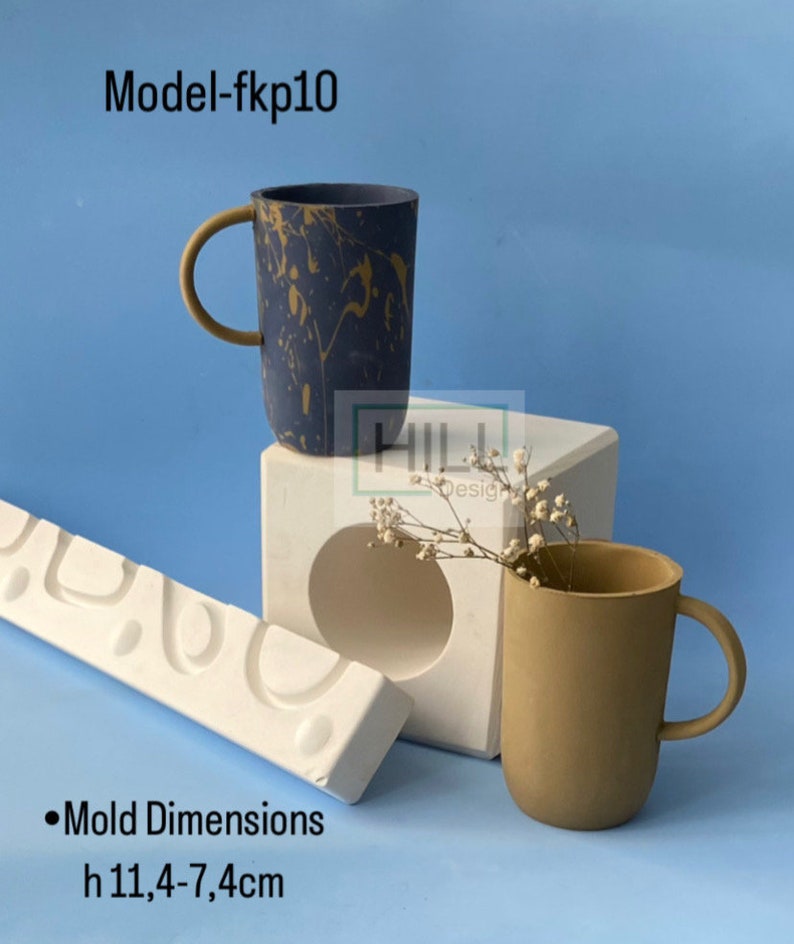 Mug Mold Slip Casting Mold Ceramics and Porcelain Craft Etsy