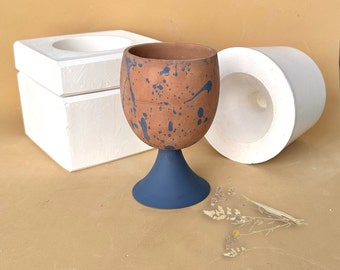 Slip Casting Mold Ceramics And Porcelain, Craft Kit,Plaster Mug, Ceramic Casting,Handmade Mold, Cement Plaster Mould