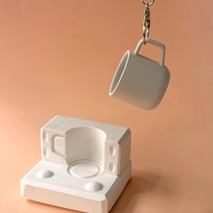 Molde de yeso colado Gipsform para tazas pequeñas, tazas en miniatura y llaveros