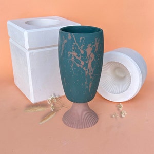 Slip Casting Mold Ceramics And Porcelain, Craft Kit,Plaster Mug, Ceramic Casting,Handmade Mold, Cement Plaster Mould
