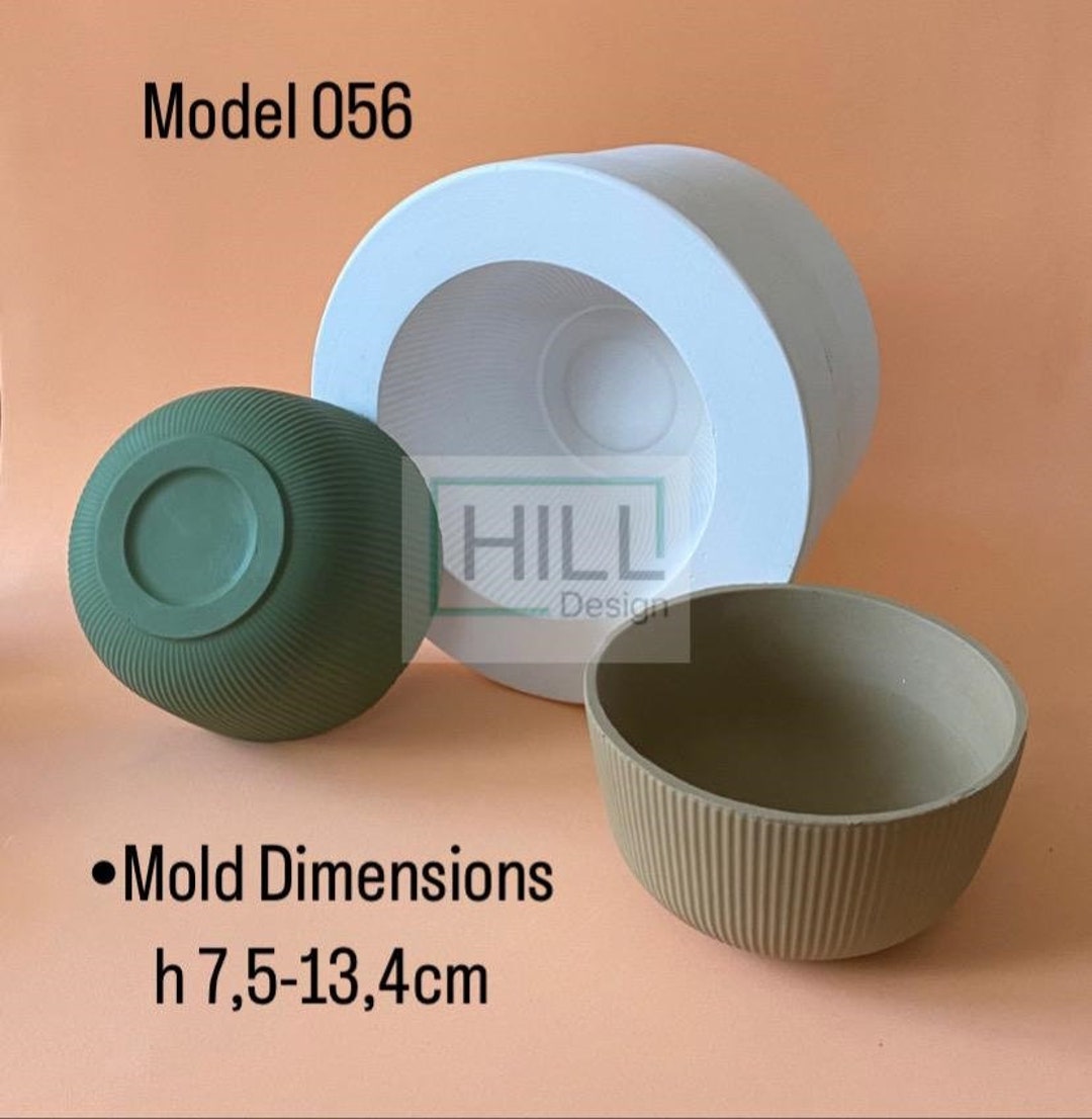 Bowl Mold, Ceramic Casting Mold, Concrete Mold, Casting Mold, Ceramic Salad Bowl, Ceramic Bowl