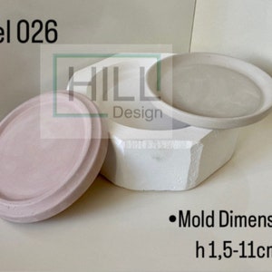 Plate Mold, Slip Casting Mold Ceramics And Porcelain, Craft Kit,Plaster Mug, Ceramic Casting,Handmade Mold,