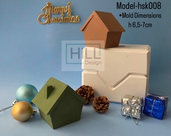 Christmas Tree Mold,  Santa Mold, Ceramics And Porcelain, Craft Kit,Plaster Mug, Ceramic Casting,Handmade Mold,