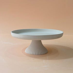 Slipcasting plaster mold for Small plate,  Cake Stand Plate