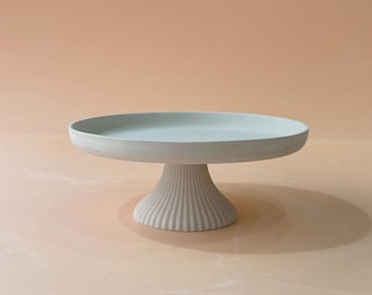 Slipcasting plaster mold for Small plate,  Cake Stand Plate