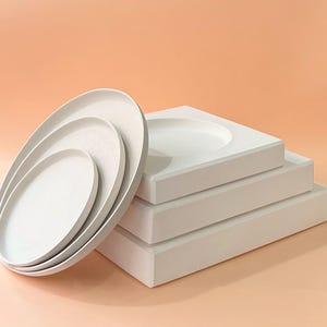 Moule en plâtre Gipsfprm pour petite moyenne grande plaque, plaque