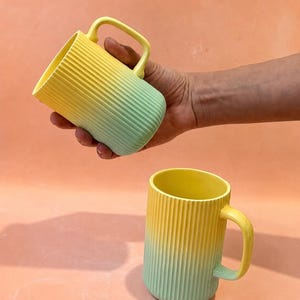Slipcasting plaster mold form Gipsform for Medium size mug,handled cup