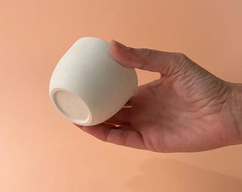 Slipcasting plaster mold for ceramic form Gipsform espresso cup Mug,handleless cup