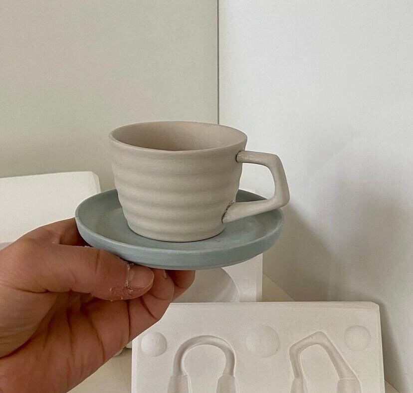 Mug Mold Slip Casting Mold Ceramics and Porcelain Craft Etsy