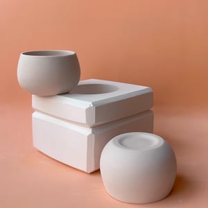 Slip Casting Mold Ceramics And Porcelain, Craft Kit,Plaster Mug, Ceramic Casting,Handmade Mold, Cement Plaster Mould