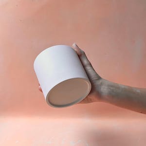 Slipcasting plaster mold for ceramic form Gipsform for Large size mug cup vase ,handleless cup