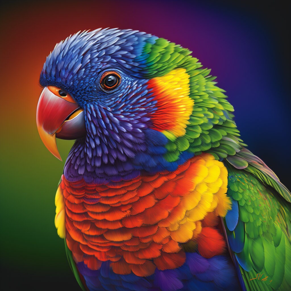 Rainbow Lorikeet Rainbow Lorikeet - Niabi Zoo